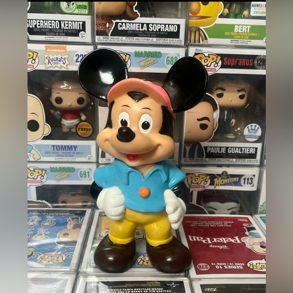 Vintage Disney Mickey Mouse Figure
